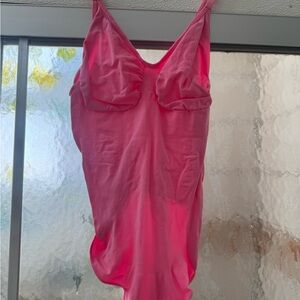 Pink Supportive One-Piece Slip Chemise